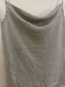 TOPSHOP CUTE METALLIC TOP