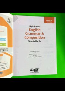 English Grammar And Composition - Wren And Martin