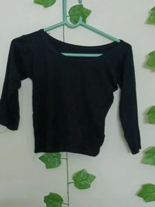 Crop Top Black