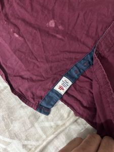Long Sleeve Stand Collar Shirt