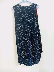 Avaasa Navy Blue Kurta