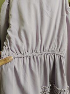 Cute Lilac Ruffle Top