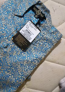Sojanya Men Self Design Long Kurta Full Sleeve