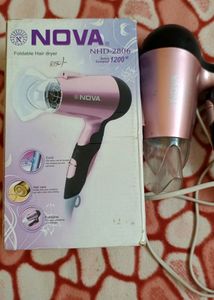 Nova 1200watts Foldable Hair Dryer NHD-2806