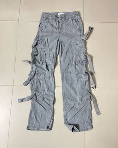 Grey Cargo Pants
