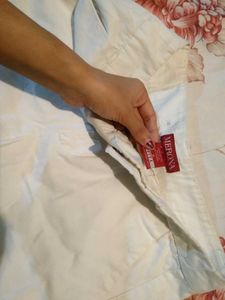 White Bermuda Shorts