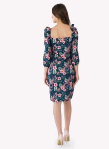Selvia Women Sheath Dark Blue Dress