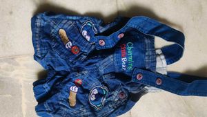 Cute Denim Dungarees