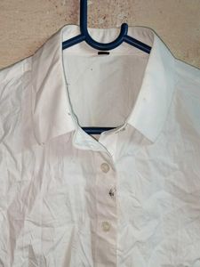 Women&#39;s Formal Shirt Top White