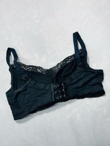 Elegant Black Lace Bra