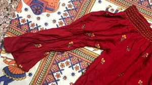 ❤️✨Chic Red Off-Shoulder Boho Crop Top