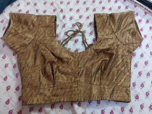 Golden Party Wear Blouse