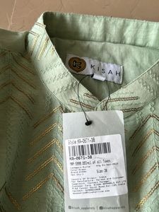 Fixed price Brand New green shaded Kurta For Men