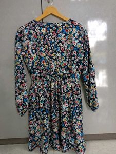Floral Print Long Sleeve dress