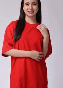 Brand New Oversized Solid T-shirt