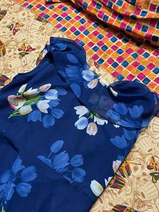Floral Print Midi Dress (XXL)