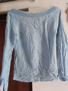 Striped Long Sleeve Top