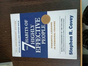 "The 7 Habits of Highly Effective People" - Covey