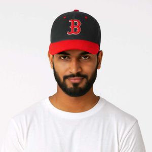 Boston Style Red "B" Cap – One Size