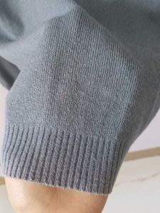 Mock Neck Sweater with Ring Detail