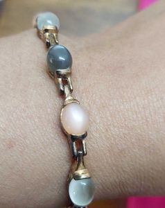Well made moonstone bracelet from Singapore