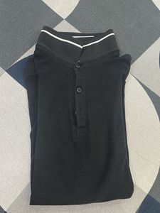 Vintage Black Polo Shirt