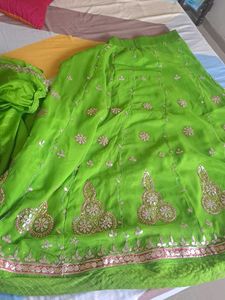 Gotapatti Rajputi poshak with Jardoshi work