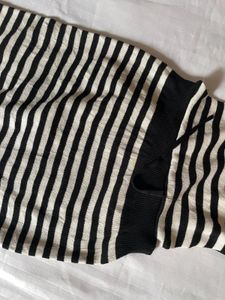 Striped Knit Dress/jumpsuit
