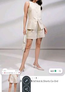 Co Ord Set Top Shorts