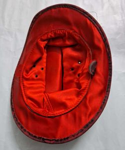 Red Plaid Cowboy Hat