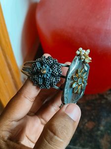 Stone Oxidised Bracelet