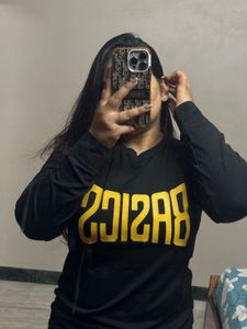 Basics Black Long Sleeve Tee