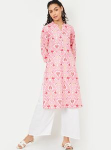 Women Printed Straight Kurta