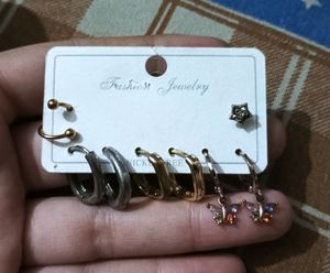 Beautiful Set Of Earrings (Daily Wear)