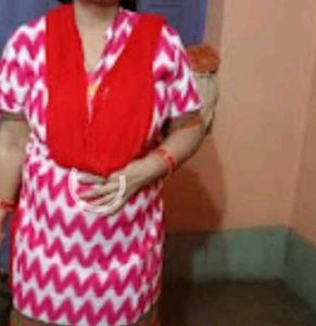 Lovely red colour kurti😍😍