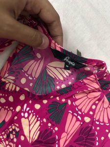 People Floral Printed Crop Top