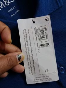 M&amp;S Men&#39;s Royal Blue Tshirt