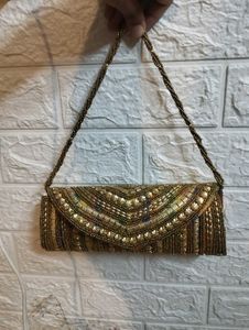 Golden Clutch Purse