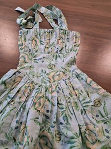 Floral Print Mini Dress