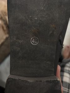Black Knee Length Leather Boots