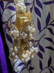 Pearled &amp; Gold Party Bag