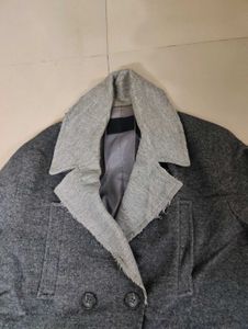 Elegant Grey Trench Coat