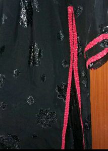 Black Naira Cut Kurti