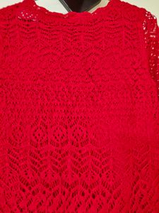 Red Crosia Dress ❤️