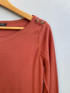 Terracotta Long Sleeve Top