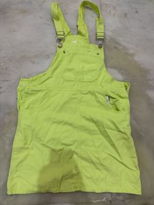 Cute Neon Green Pinafore dress