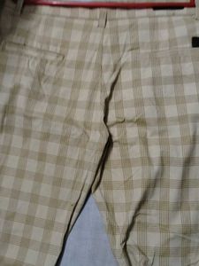 Checkered Casual Pants