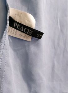 Light Blue Sailor Collar Blouse (Woman)