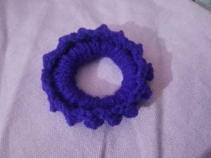 Purple Hair Tie