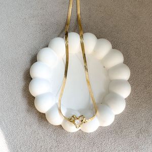 Gold Heart Pendant Necklace
